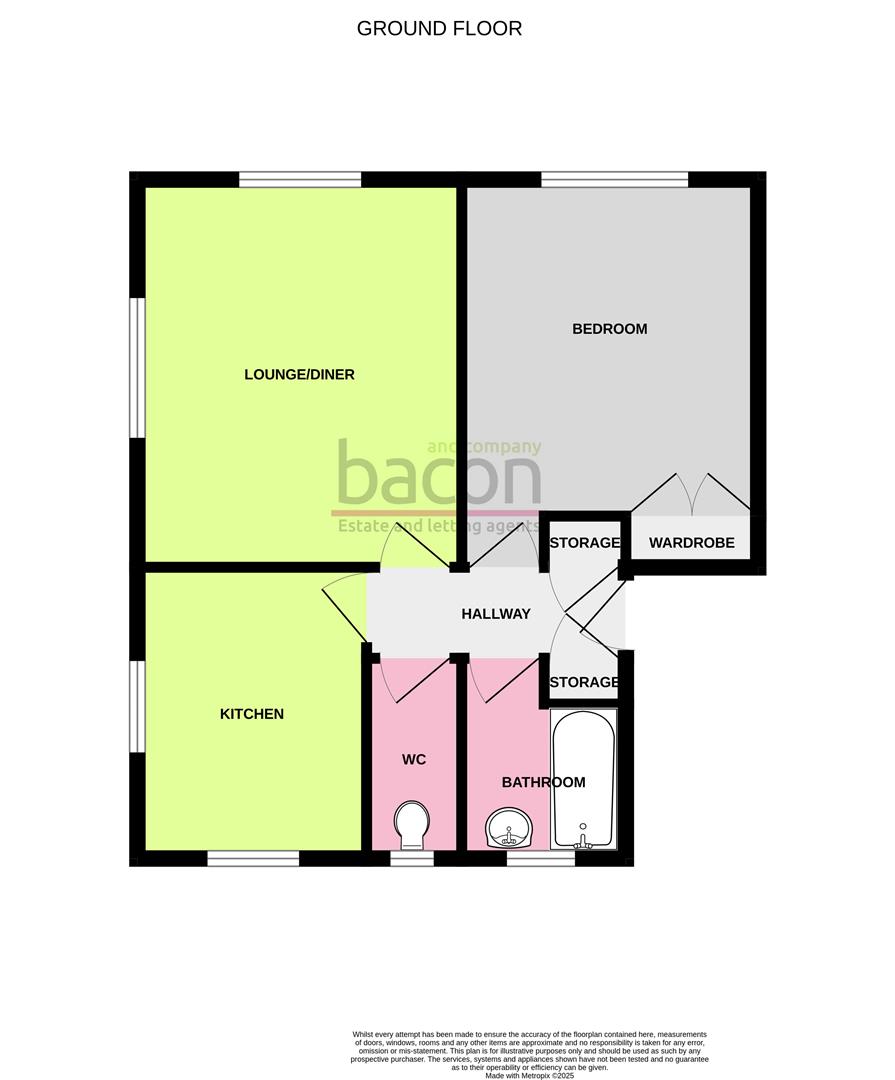 Floor Plan | Apartment | Dominion Road, Broadwater, Worthing, West Sussex, BN14 8JN | For Sale
